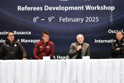 تحت إشراف فيفا.. انطلاق ورشة عمل تطوير الحكام  